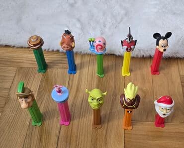mac i stit za decu: PEZ FIGURE na komad. Ima Ben 10, Vini Pu - Praslin, Disney Mickey — 2
