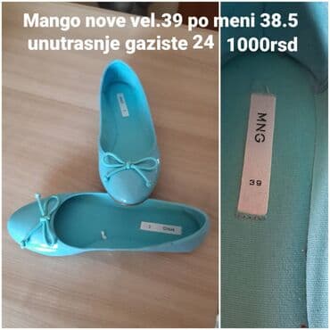 nike cipele za zimu: Baletanke, Mango, 39 — 1