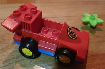 jeftine lego kocke: Lego duplo automobilcic auto igracka formula original. Cvet gratis — 3