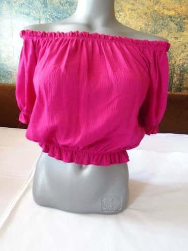 Bluze: S (EU 36), Jednobojni, bоја - Roze — 2