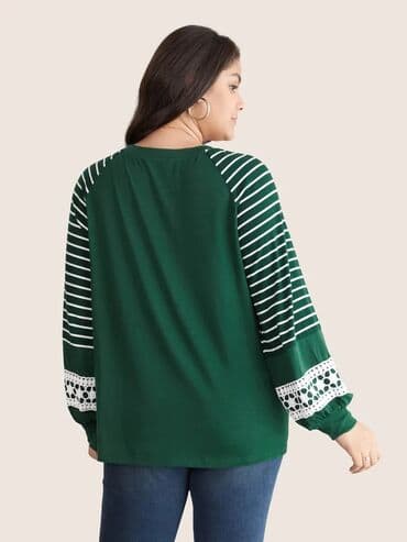 zara skafanderi zenski: 6XL (EU 52), Prugasti, bоја - Zelena — 4