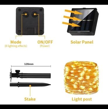 solarne lampe za krtice: Baštenska rasveta, Novo, O trošku kupca — 2