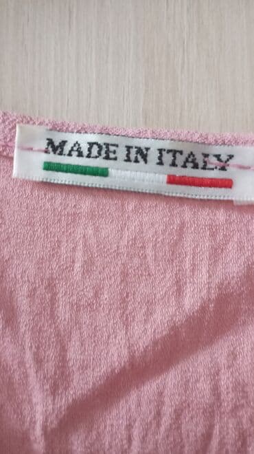 lanene pantalone za zene: XL (EU 42), bоја - Roze, Oversize, Top (bez rukava) — 2