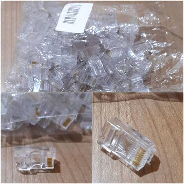 adapter za struju: Konektor RJ-45 (8P8C) 90 kom za 900rsd novo, ili komad 11rsd Tu sam za — 1