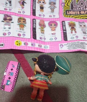 lutke masa i meda igracke: LOL suprise LIGHTS glitter lutka, original, lutka ima sljokice, blago — 3