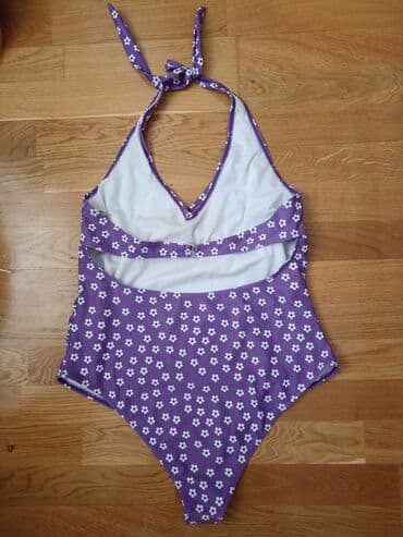 kupaci push up: XL (EU 42), Poliester, Cvetni, bоја - Ljubičasta — 2