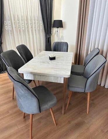 ikea sto i stolice za decu: 07. Sto + 6 stolica 🪑🎀 • Elegantan set savršen za vašu trpezariju ili — 1