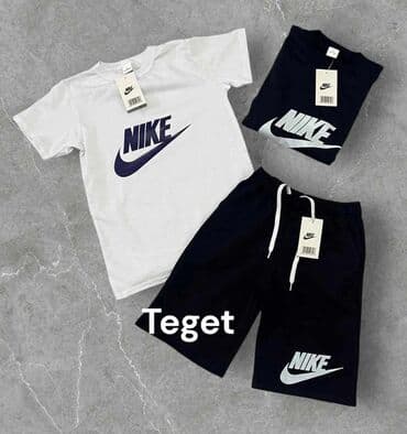 c a velicine za decu: Nike, Komplet: Šorts, Majica — 6