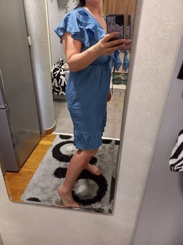 teksas haljine novi pazar: Etnodim 2XL (EU 44), Oversize, Drugi tip rukava — 2