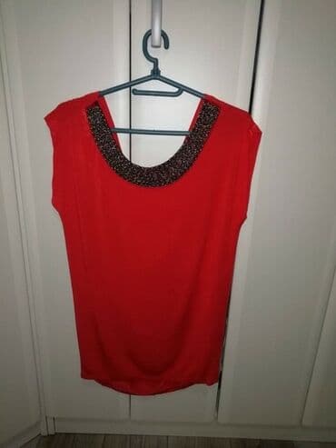 guess torbe turska: One size, Viskoza, Jednobojni, bоја - Crvena — 1