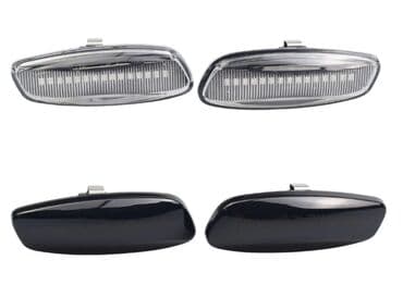 zastava kamioni do 3.5 t: Dynamic migavci Citroen C3 C4 C5 DS3 DS4 Peugeot 2 Staklo - boja crna — 2