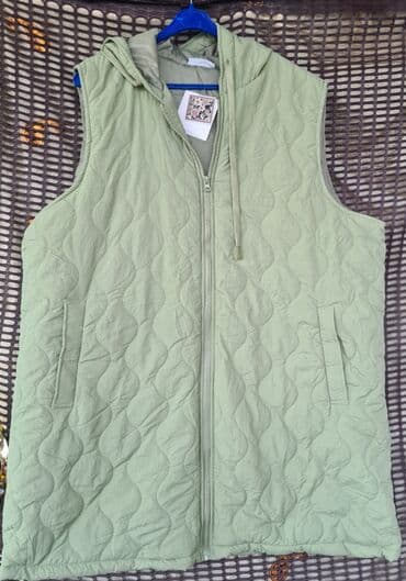 Prsluci: 6XL (EU 52), Poliester, bоја - Zelena — 1