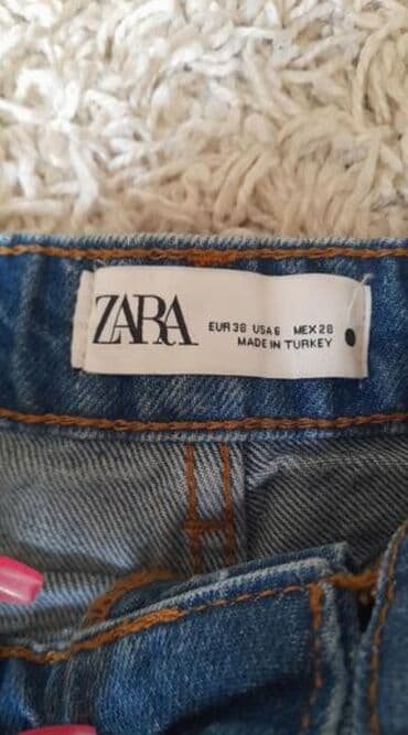 desigual pantalone: M (EU 38), Teksas, bоја - Svetloplava, Jednobojni — 2