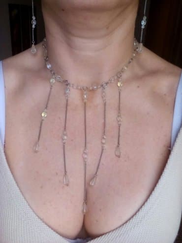 Nakit: Set: Minđuše, Ogrlica — 2