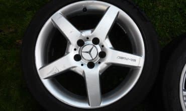 zaštitna traka za auto: Mercedes Alu felne amg 17 5x112 7j et54 aluminijumske felne za amg — 5