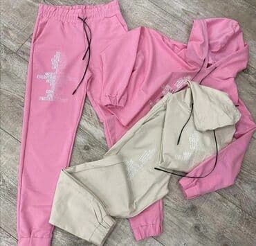 tech fleece sivi donji deo: S (EU 36), Jednobojni, bоја - Roze — 2