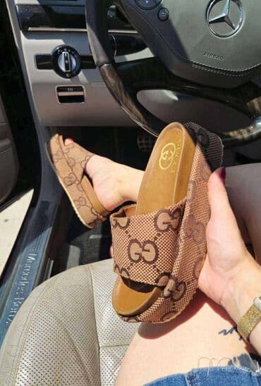 gucci papuce sa krznom: Modne papuče, 41 — 1