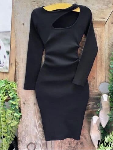 kaftan haljine za plazu new yorker: 2XL (EU 44), Koktel, klub, Dugih rukava — 22