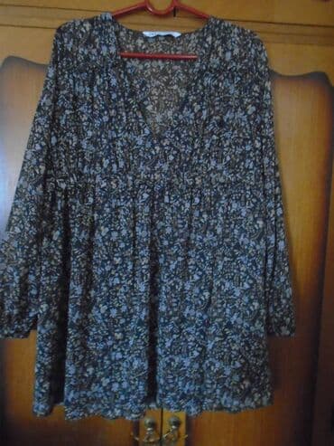 odeca za trudnice novi sad: Zara XS (EU 34), S (EU 36), bоја - Svetloplava, Oversize, Dugih rukava — 1