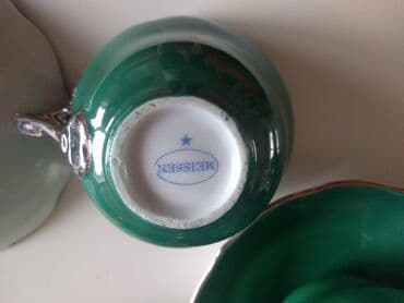posuda za puter: Meissen komplet — 4