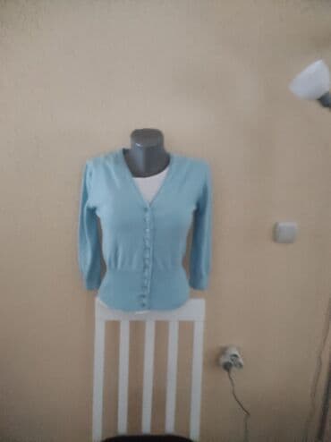 zara model pantalona: S (EU 36), Pamuk, Na kopčanje — 1