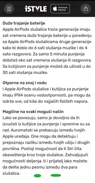 bluetooth slusalice za decu: Opis i karakteristike : predstavljam neverovatne apple airpods 3 — 7