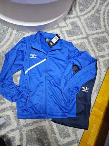 trenerke tek flis: Umbro, S (EU 36), Jednobojni, bоја - Svetloplava — 2