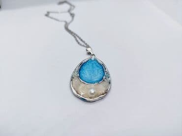 pandora privezak zaba: Ogrlica sa priveskom, Handmade, Materijal: Epoksi smola — 16