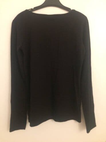 elegantna bluza: Crna bluza TAKKO elegantna - NOVO elegantna sa dugim rukavima Nova — 3