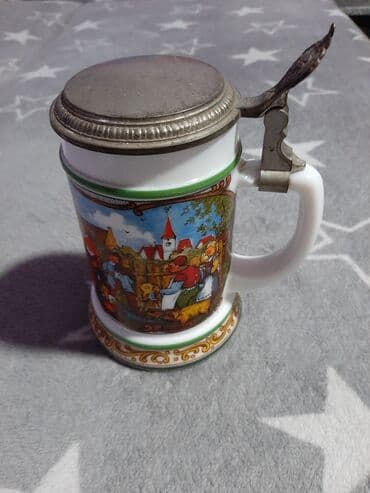 stari satovi prodaja: Stara krigla original vintage model svuda ima natpise od ispot na — 1