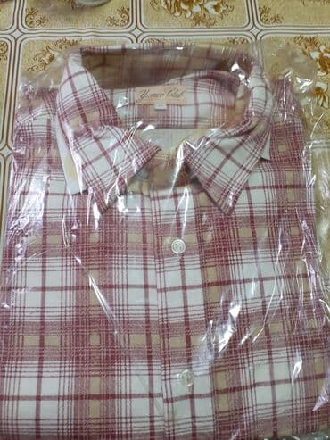 torbe b: Košulja Na duge rukave, XL (EU 54), bоја - Bež, Flanel — 1