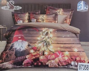 Bed sheets: Double, color - Multicolored, Turkey — 1