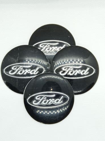 tuning nalepnice za auto: FORD-plastificirane nalepnice za felne-set od 4 komada CRNE FORD - — 5