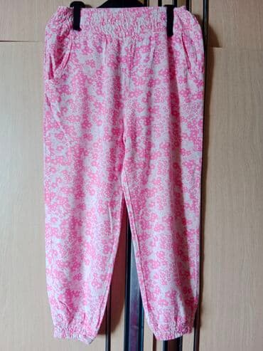 kisne pantalone za decu: Šalvare, 110-116, bоја - Roze — 1