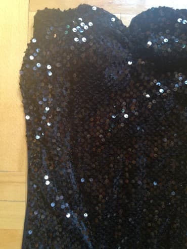 top model ranac: A-Dress XS (EU 34), bоја - Crna, Koktel, klub, Top (bez rukava) — 4