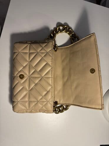 kozne putne torbe: Torba za rame, Zara, Materijal: Koža — 2