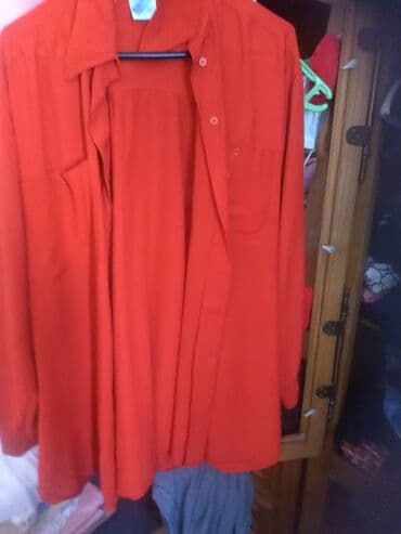 bluza s: H&M, XL (EU 42), Pamuk, Jednobojni, bоја - Crvena — 1