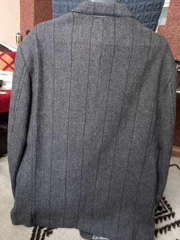 odelo deda mraza novi sad: Sako, 2XL (EU 56), bоја - Siva, Vuna — 3