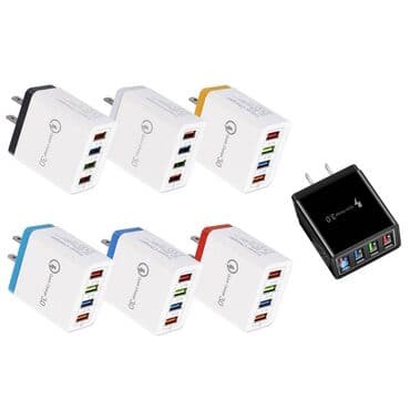 polovni telefoni pancevo: Nov punjač za mobilni telefon Quick Charge 3.0 sa četiri USB ulaza — 5