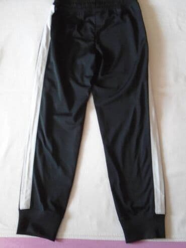 elegantne pantalone sa visokim strukom: 146-152, bоја - Crna — 4