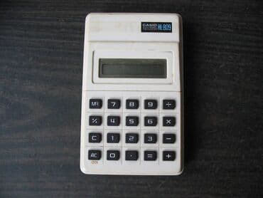PDA i oprema: Casio electronic calculator HL-809 Sa početka 80-ih. Dugo stoji