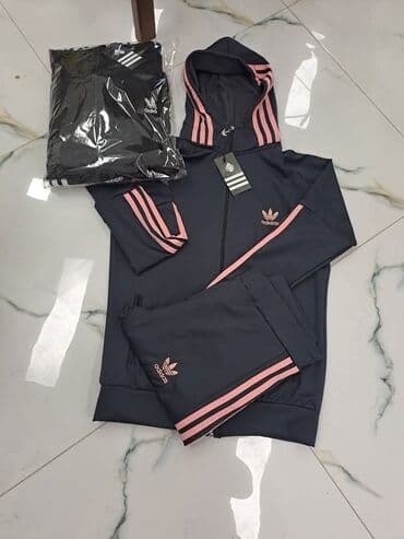 sportski sorcevi: Adidas, L (EU 40), Prugasti, bоја - Crna — 8