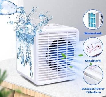 Mini klime: ⭐⭐⭐ Mobilni klima uređaj Mini hladnjak - 3 u 1 kockasti ventilat — 1