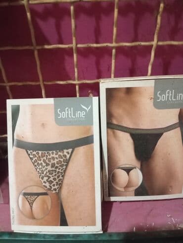 Čarape i donji veš: Muški donji veš marke SoftLine. Dostupan u dve varijante: tange sa