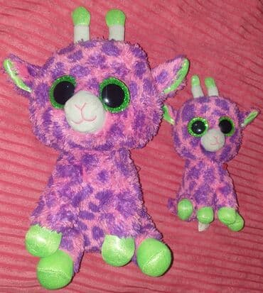 plišani kombinezon za odrasle: TY BEANIE BOOS original plisana igracka zirafa gilbert. Veća igracka — 1