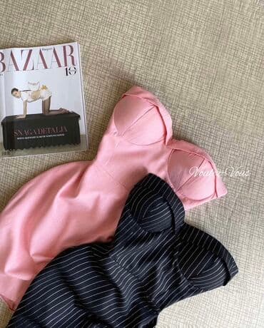 torba za bebine stvari dm: M (EU 38), bоја - Roze, Koktel, klub, Top (bez rukava) — 1