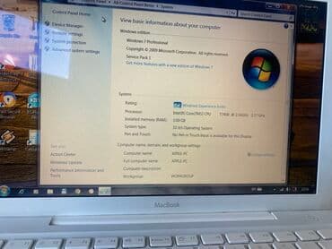 kuler za laptop: Polovan Apple MacBook u beloj boji, dolazi sa punjačem i mišem — 6