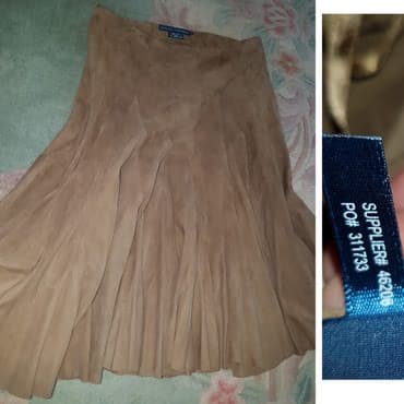 suknja sorc stradivarius: S (EU 36), bоја - Braon — 3