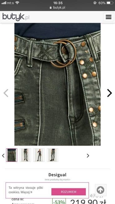 desigual haljine nova kolekcija: Moderne original Desigual farmerke naznačene veličine 36. Imaju nešto — 8