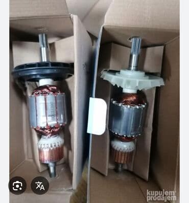 zvjezdano nebo u autu: Rotor elektromotora sa bakarnim namotajima i plastičnim ventilatorom — 3